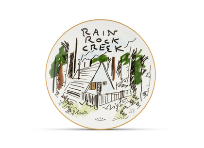 Тарелка сервировочная Richard Ginori Rain Rock Creek, 27 см