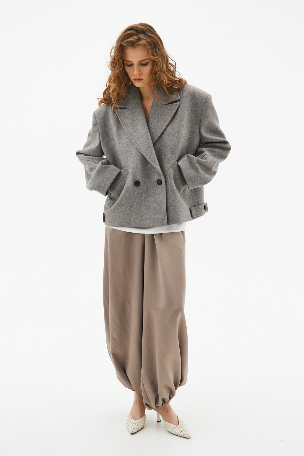 Пальто из шерсти