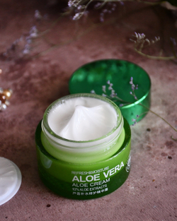 Увлажняющий крем для лица с алоэ вера, 50г