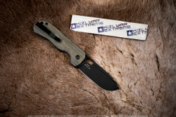 Складной нож Kizer Bugai сталь CPM 3V BlackWash рукоять Микарта