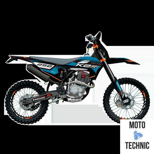 Мотоцикл кроссовый K2R 250 EFC - Blue/Black 2024