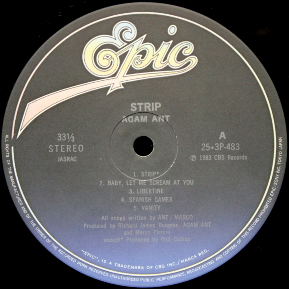 Adam Ant / Strip (LP)