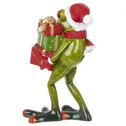 GAEM Фигурка декоративная "Лягушка", L8 W5 H14 см