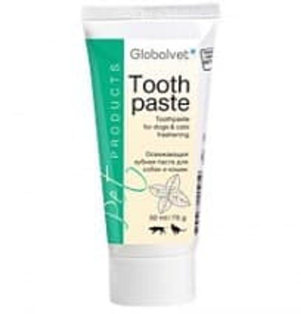 Глобал-Вет. Зубная паста д/с и д/к освежающ, 50мл