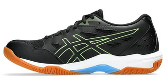 Мужские кроссовки для бадминтона/сквоша Asics Gel-Rocket 11 - черные/водные