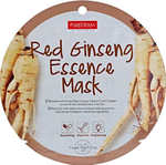 Маска для лица Purederm Red Ginseng Essence Mask тканевая с экстрактом красного женьшеня (круглая) 18 г