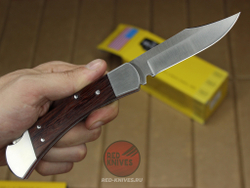 Нож BUCK Folding Hunter 110 - рукоять дерево 0110BRS