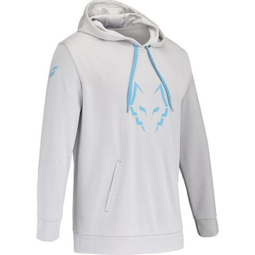 Мужская теннисная кофта Babolat Hood Sweat Lebron - серый