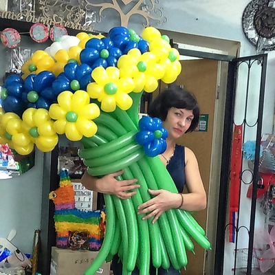 Букет из ромашек 001 ГИГАНТ