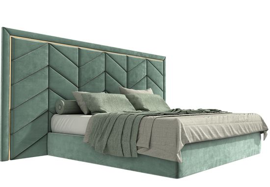 Кровать Миссони с широким изголовьем