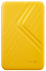ВНЕШНИЙ ЖЕСТКИЙ ДИСК, APACER, AC236, AP1TBAC236Y-1, 1TB, 2.5", USB 3.1, ЖЕЛТЫЙ