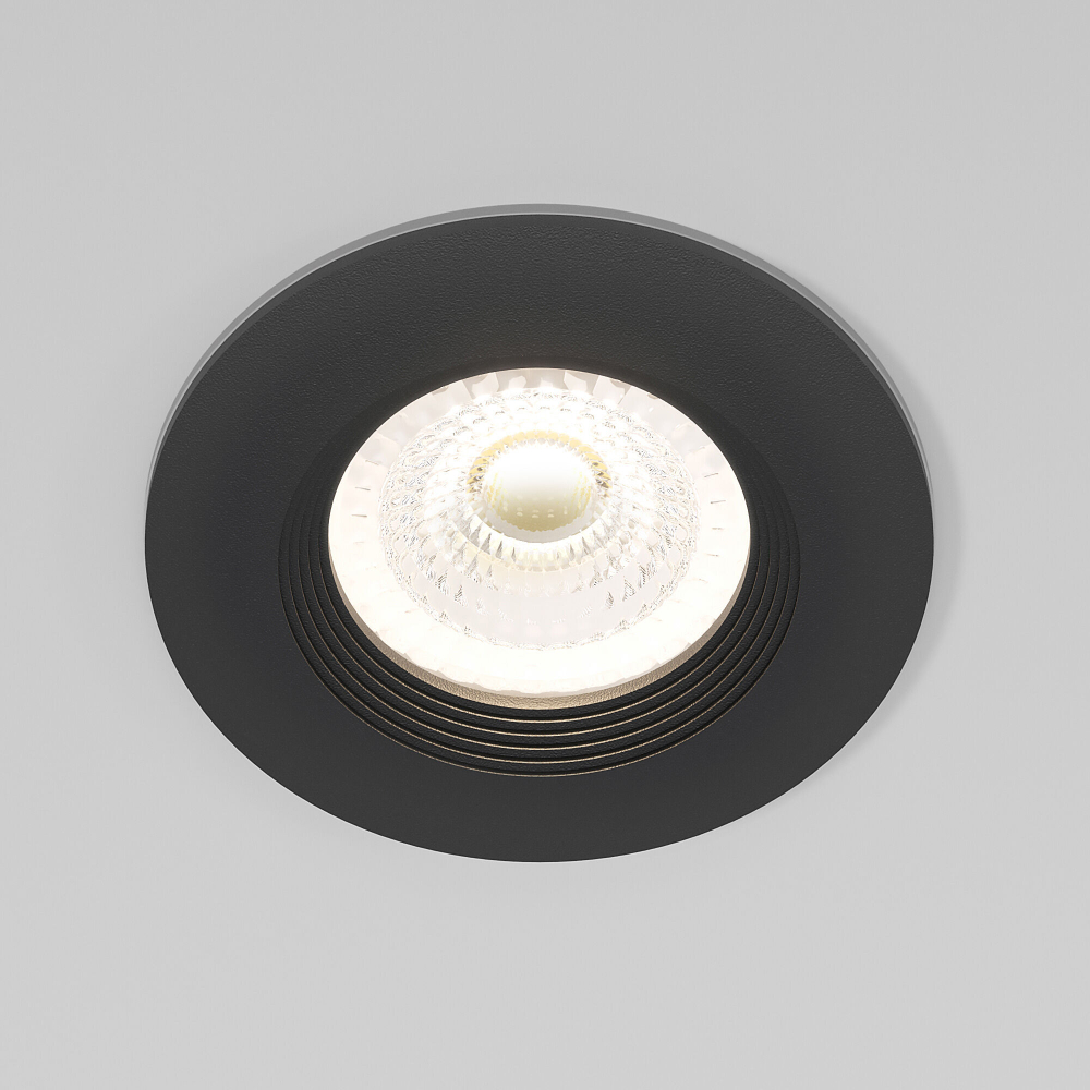 Встраиваемый светильник Elektrostandard City 25060/01 черный