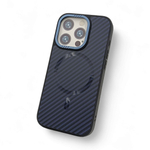 Накладка Berlia Fashion под карбон c MagSafe для iPhone 14 Pro