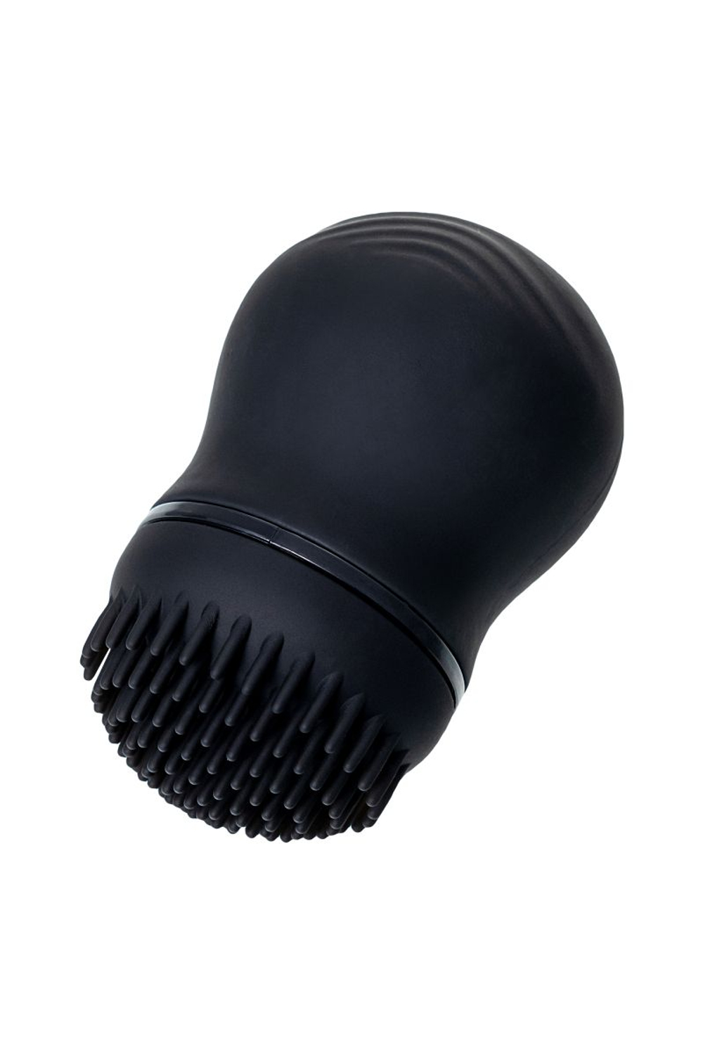 Черный стимулятор клитора PPP CURU-CURU BRUSH ROTER (Цвет: черный)