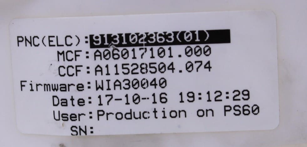 Модуль управления и модуль индикации стиральной машины Electrolux EWT 1276 EOW