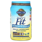 Garden of Life, RAW Organic Fit, высокое содержание белка для снижения веса, шоколад, 910 г (32,09 унции)