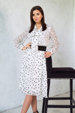 51120 Платье женское (принт "горох")