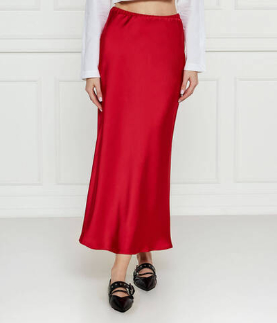 Сатиновая юбка Remna HUGO - красный(50534585)