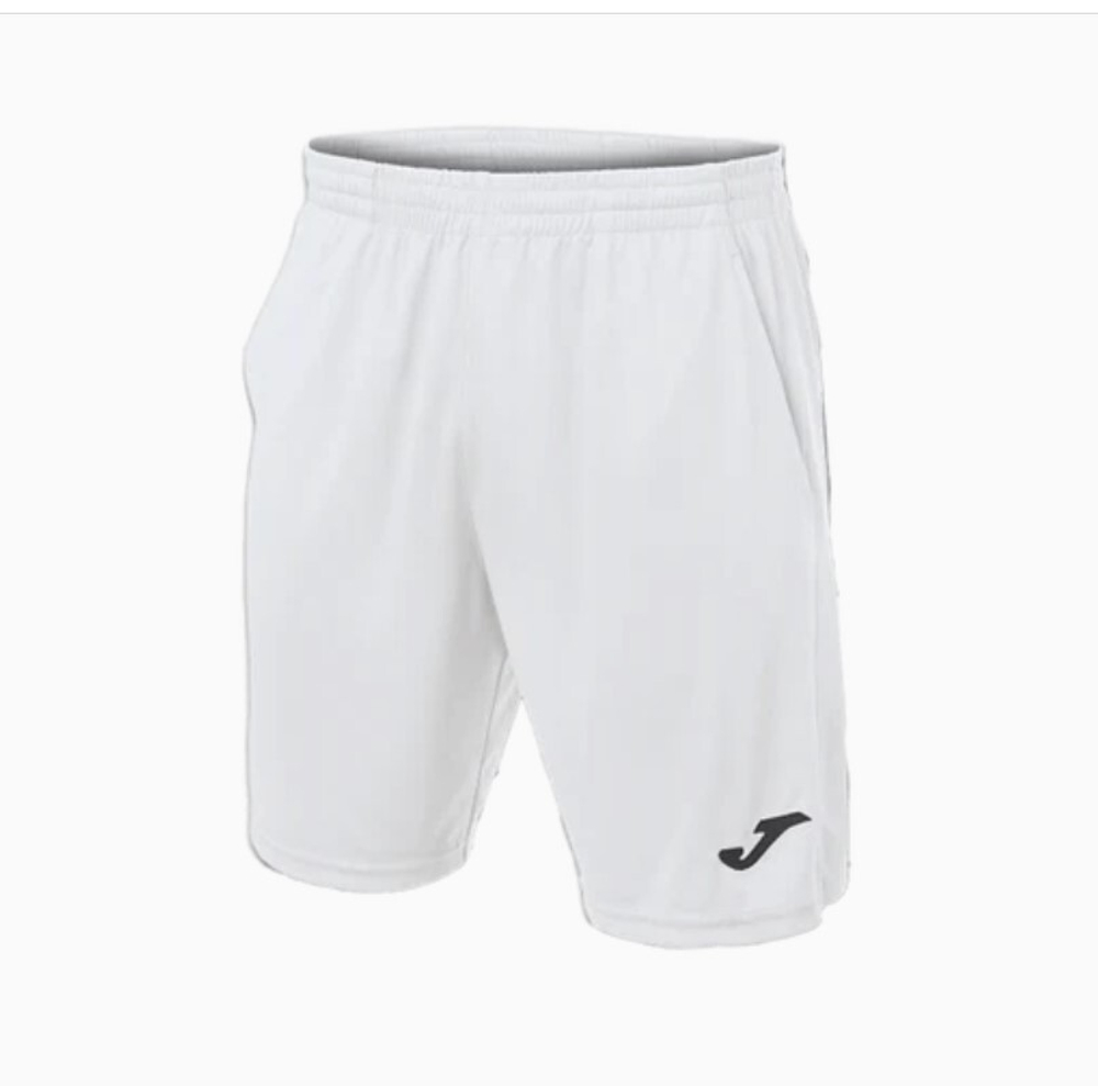 Шорты для падел Joma Drive Bermuda Белые | Спортивная мужская одежда