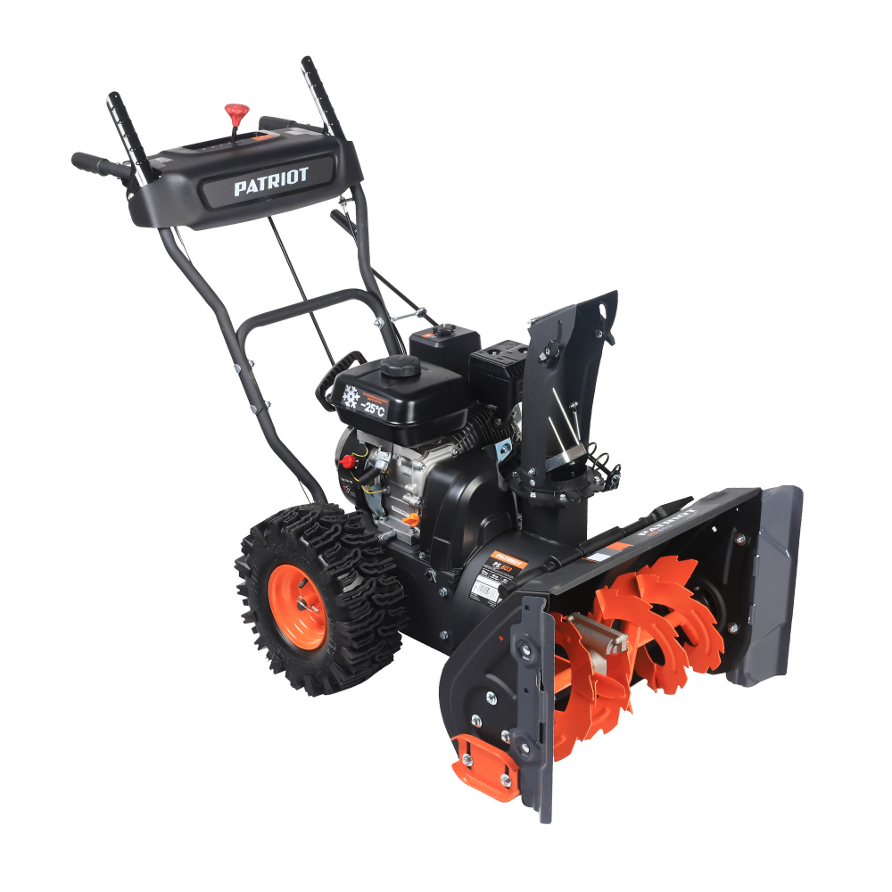 Снегоуборщик бензиновый PATRIOT PS 603 двигатель 7 л.с. до -25C ковш 42*66 MAX колёса Winter Extreme