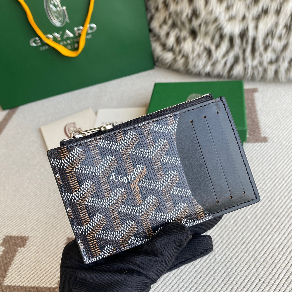 Goyard Bourbon Zipped Card Holder (11 colors)