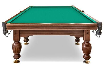 Бильярдный кий для русской пирамиды стол Weekend "Русский Гранд" (11 футов, 8 ног, 38мм камень) борта дуб, лузы премиум