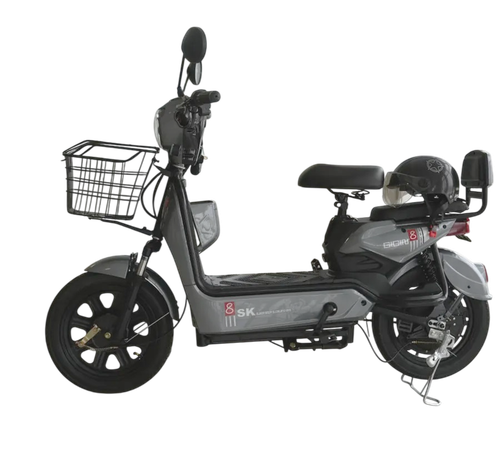 Электровелосипед SK8 серый