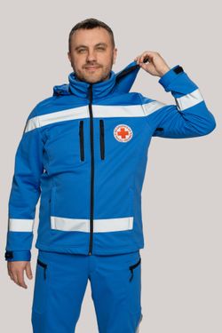 Куртка демисезонная мужская Скорая помощь MedicLine SOFTSHELL
