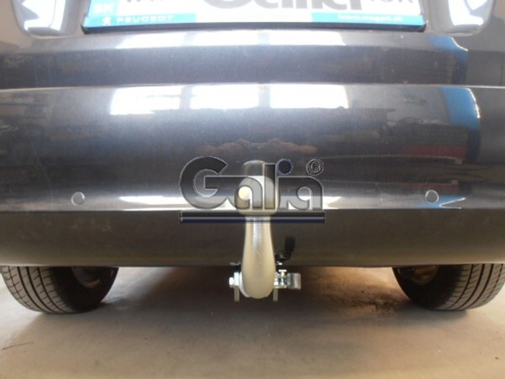 Фаркоп оцинкованный Galia P044A для Peugeot 508 универсал 2011-(паспорт и сертификат в комплекте)(без электрики)
