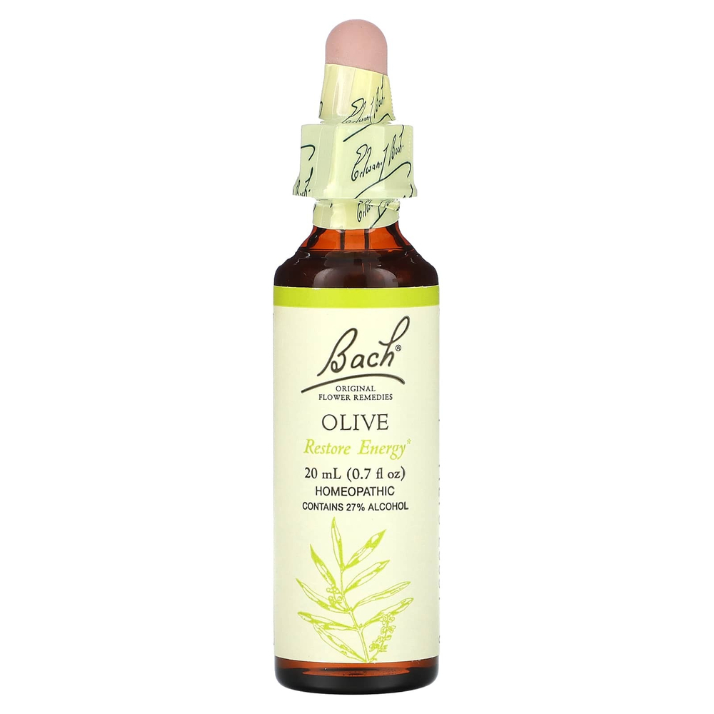 Bach, Original Flower Remedies, с оливковым маслом, 20 мл (0,7 жидк. унц.)