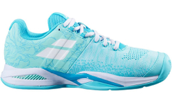 Женские теннисные кроссовки Babolat Propulse Blast Clay Women - tanager torquoise - Blue Бирюзовый