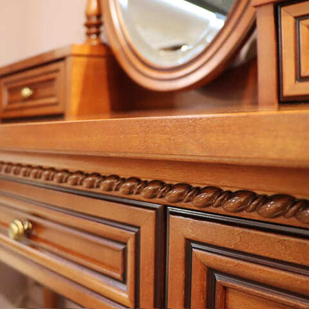 ЛОРЕНЦО Стол туалетный (с зеркалом)