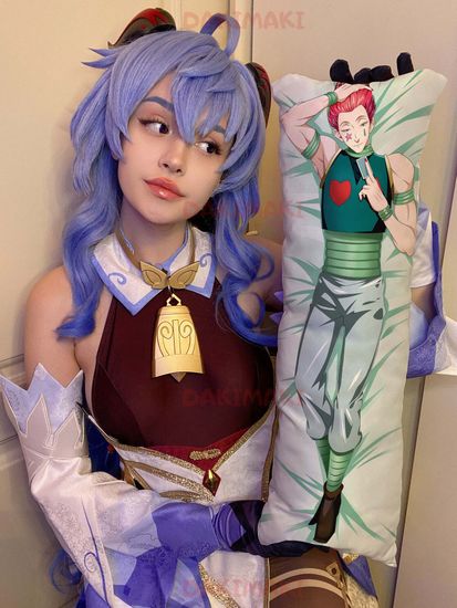 Мини дакимакура Хисока Мороу из Охотник х Охотник арт. M0729, 60х20 см