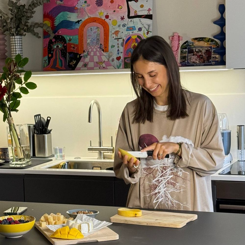 Лонгслив Смерч #6 бежевый