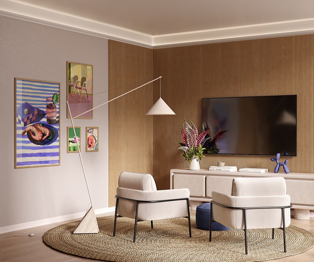 Карниз Ecopolymer, 60x35 мм