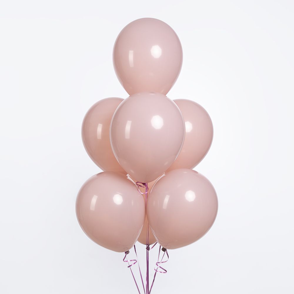 Шар (12''/30 см), Розовый туман, пастель ретро, 100 шт.