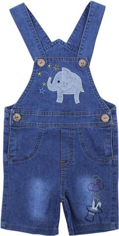 Полукомбинезон д/мал джинс р.74 ассорт (Bonito) OP774П