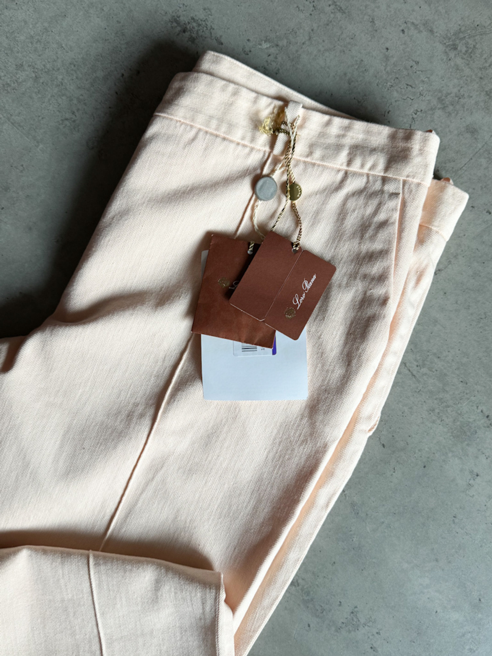 Новые брюки из денима Loro Piana, М