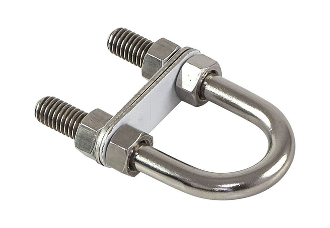 Рым-болт U-образный D9.5 мм, Lрез. 38 мм