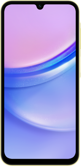 Смартфон Samsung Galaxy A15 4/128Gb желтый (SM-A155FZYDMEA)