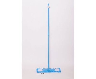 CELLTIX Швабра (насадка с карманами микрофибра Шенилл Лапша 12*40см) черен.телеск.мет.120см, премиум (арт. 703397)