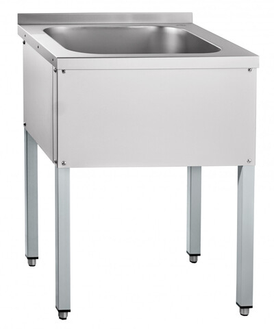 Ванна моечная односекционная ВМП-6-1-5РЧ (каркас крашеный)