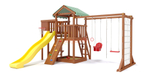 Детский игровой комплекс Савушка "Мастер" - 4 (с окраской) горка 3м