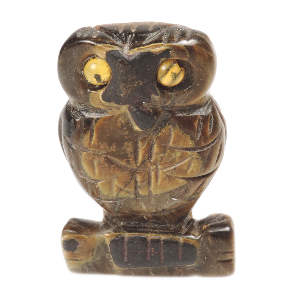Сова натуральный камень асс.