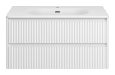 Тумба под раковину Brevita Riva 100 подвесная