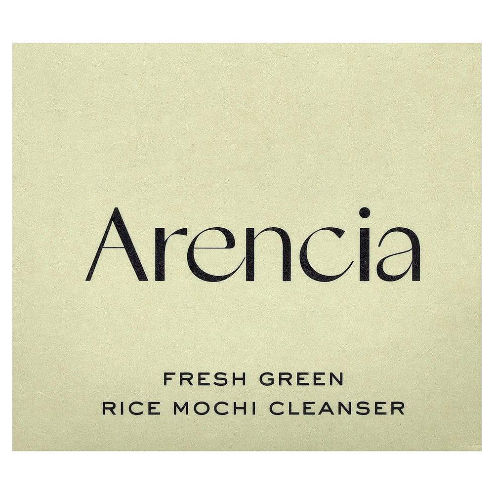 Arencia, очищающее средство с моти, со вкусом свежего зеленого риса, 120 г (4,23 унции)