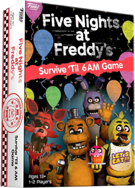 Настольная игра Funko Games Five Nights at Freddy's Survive 'Til 6AM Gam