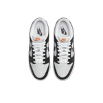 Кроссовки Nike Dunk Low Grey/Black/Orange Mini Swoosh
