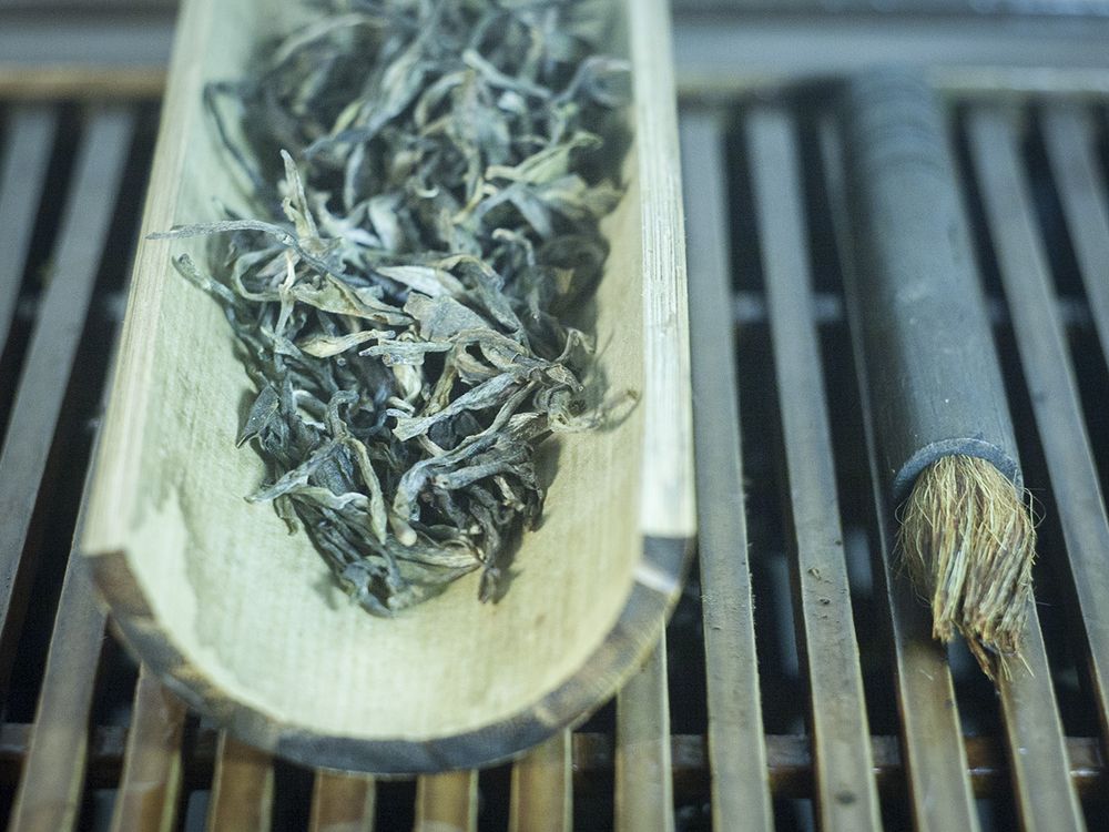 Шэн пуэр ранневесенний из Мэнсун, урожай 2022 г