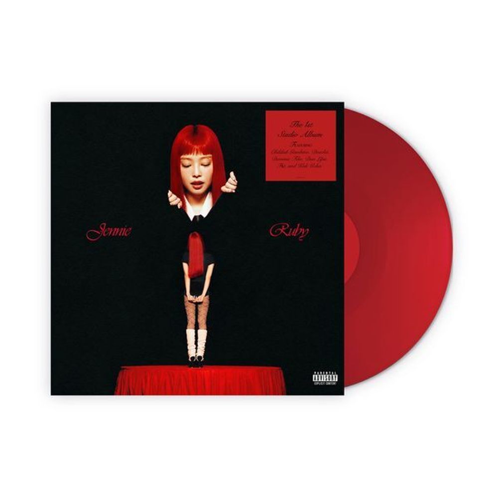 Винил JENNIE - The 1st Studio Album [Ruby] (Unsigned) (Color LP)